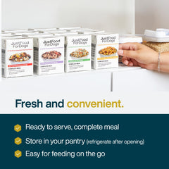 JustFoodForDogs ingredientes frescos para una dieta equilibrada de perros.