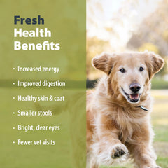 JustFoodForDogs Pantry Fresh, presentación lista para servir como comida completa.