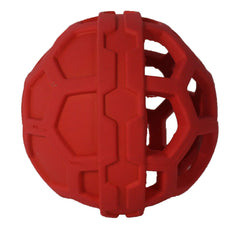 JW Pet Treat N Squeak, juguete azul, ideal para sesiones de búsqueda y juego