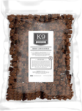 K9 Connoisseur frente de la bolsa con pulmón de res; recompensa natural para entrenamiento.