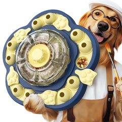 KADTC Dispensador de premios con giro para perros, fomenta la resolución de problemas.