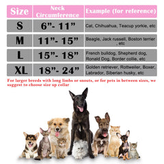 Katoggy collar inflable, ajuste cómodo con velcro para un cuello bien sujeto.