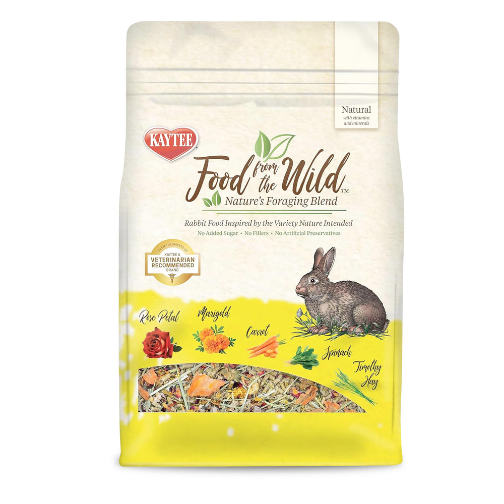 Kaytee Alimento Salvaje conejo: pellets para dieta diaria equilibrada.