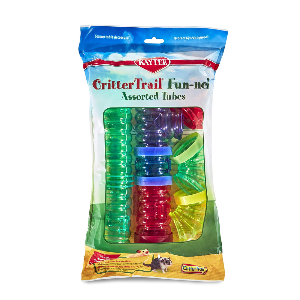 Kaytee CritterTrail Fun-nel: tubo de 1.75 pulgadas para ampliar el hábitat con seguridad.