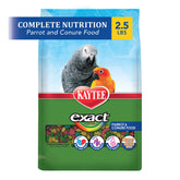 Kaytee Exact Rainbow parrot conure granulos sin cascara para alimentación limpia