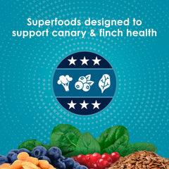 Etiqueta naturalmente conservada, Kaytee Forti-Diet Pro Health, frescura duradera para aves.