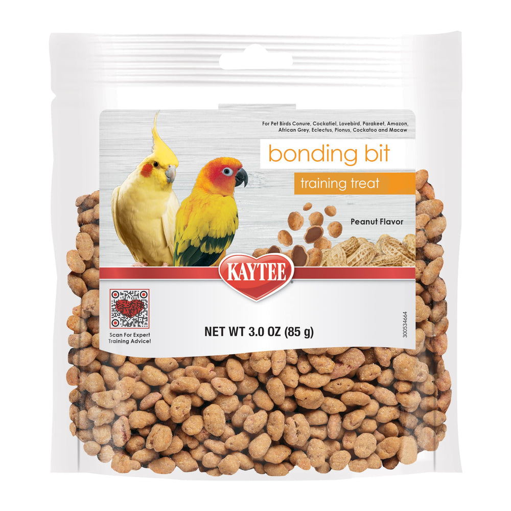 Golosinas Kaytee para aves conuro: premio sabroso para entrenamiento y vínculo