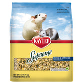 Kaytee Supreme alimento para ratones y ratas en bolsa de 4 libras, nutrición equilibrada para la rutina diaria.