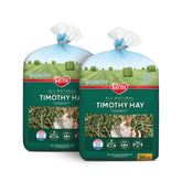 Kaytee Timothy Hay fardo seleccionado con fibras largas para digestión estable.