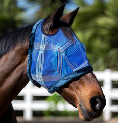 Kensington protección UV para caballos - Aberturas de orejas dual mantienen ajuste estable.