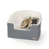 K&H Bucket Booster en coche ofrece vista al exterior para la mascota