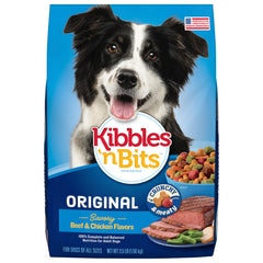Kibbles ’n Bits Original, bolsa de 3,5 libras para alimentación diaria.