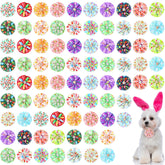 Lazo Kigeli de Pascua con huevos coloridos para collar de perro, ideal para fotos