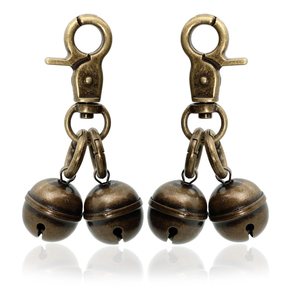 KITTAIL campanas de cobre para entrenamiento canino, señal audible para salir al exterior.