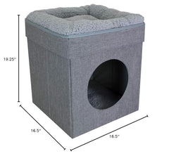 Kitty City: cojín interior lavable para una limpieza rápida.