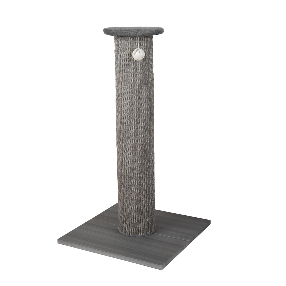 Kitty City poste sisal de 32 pulgadas alto para estirar y rayar naturalmente.