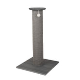 Kitty City poste sisal de 32 pulgadas alto para estirar y rayar naturalmente.