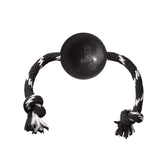 KONG bola extrema con cuerda para lanzamiento y mordida segura