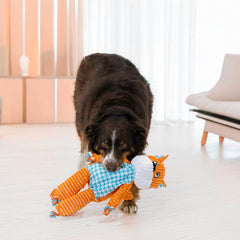 KONG Floppy Knots peluche exterior suave para masticar y abrazar