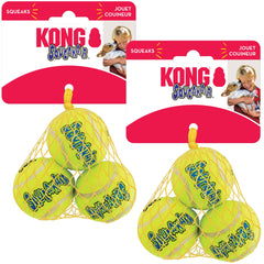 KONG Squeakair: pelota-tenis con chirriador, ideal para jugar a traer