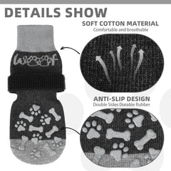 KOOLTAIL protección de patitas contra el calor del asfalto para paseos veraniegos.