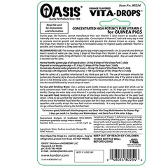 Kordon Oasis Vita-Drops Pura C en agua, dosis diaria para facilitar la administración.