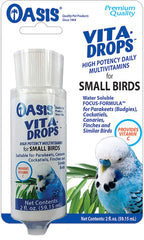 Kordon Vita Drops: bote 2 oz para aves pequeñas, apoyo diario.