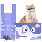 Bolsas KropBom con cierre resistente para arena de gatos.