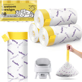 Bolsas KropBom para caja de arena automática, 80 unidades, compatibles con PetPivot AutoScooper 11
