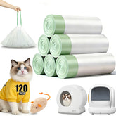 KropBom bolsas para caja de gato automático, tamaño 18 pulgadas, práctica para cambios rápidos.