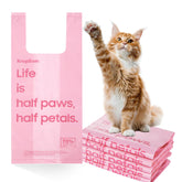 Bolsas KropBom para heces de gato con aroma cerezo. Prácticas y fáciles de usar.