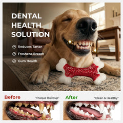 Kseroo juguete dientes nylon 8 pulgadas para perros grandes