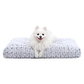 KSIIIA cama para perro de lujo en terciopelo rosa ofrece comodidad suave