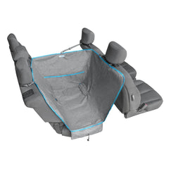 Kurgo semihamaca gris jaspeado protege el asiento contra pelos y derrames