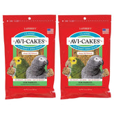 LAFEBER'S Avi-Cakes en envase doble, ideal para alimentar a tu loro diariamente.