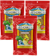 Lafeber's Avi-Cakes sabor original para aves, snack nutritivo para periquitos y conures