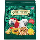LAFEBER'S Nutri-Berries con frutos tropicales para guacamayos y cacatuas, forraje completo