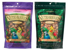 LAFEBER'S Nutri-Berries para aves pequeñas, variedad de sabores para alimentación diaria