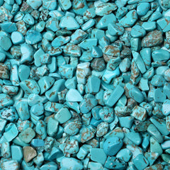 Piedras LAIDANLA turquesa en pedacitos, aptas para acuario y decoración.