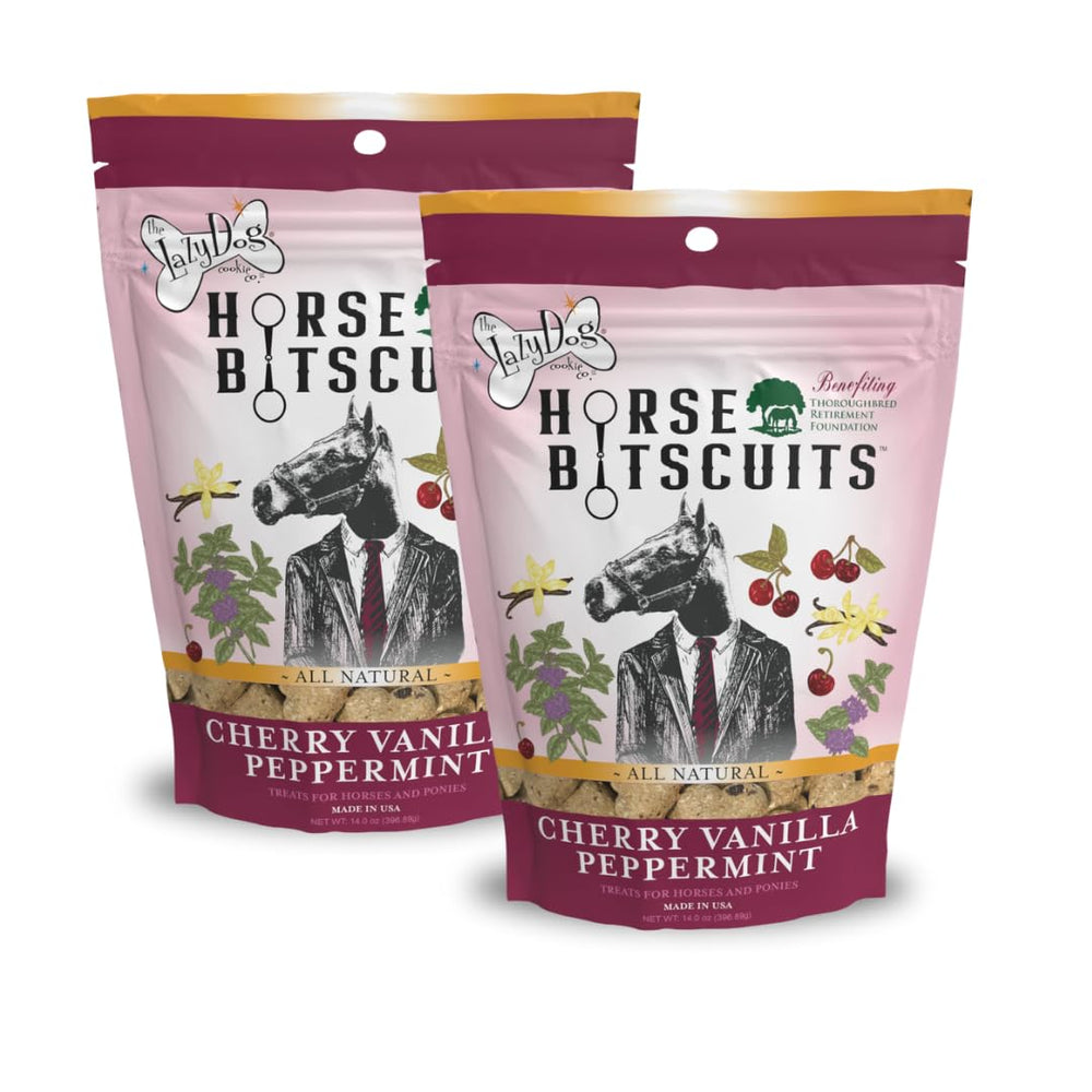 Bitscuits en forma de corazón para caballos, premio sabroso y natural.