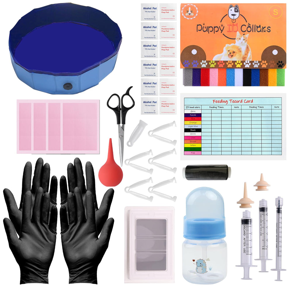Lclymayi kit-nacimiento-cachorros: caja estable para parto ordenado de cachorros.