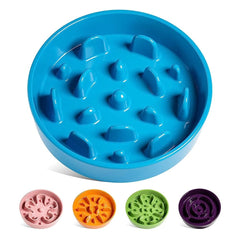 LE TAUCI tazón cerámico lento para perros, facilita comer despacio.