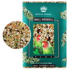 LEACH Small Hookbill Plus bolsa de 5 lb, mezcla premium para aves pequeñas, energía y digestión