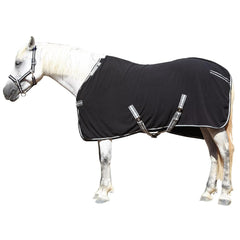 LEAFOREST manta forro polar doble cara para caballos, confort térmico.