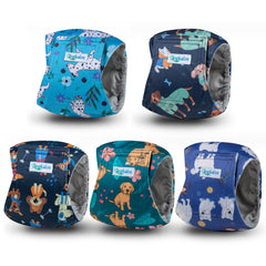 Pañales Leekalos para perro macho, empaque visible, ideal para mantener el hogar limpio.