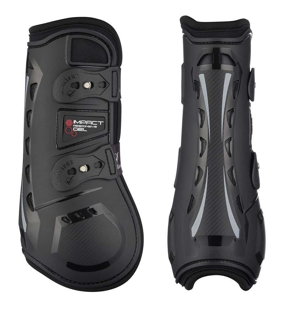 Botas LeMieux de tendón con diseño ventilado para mayor comodidad al salto