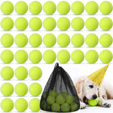 Lenwen pelotas tenis para perro, lote de 50, ideal para entrenamiento.