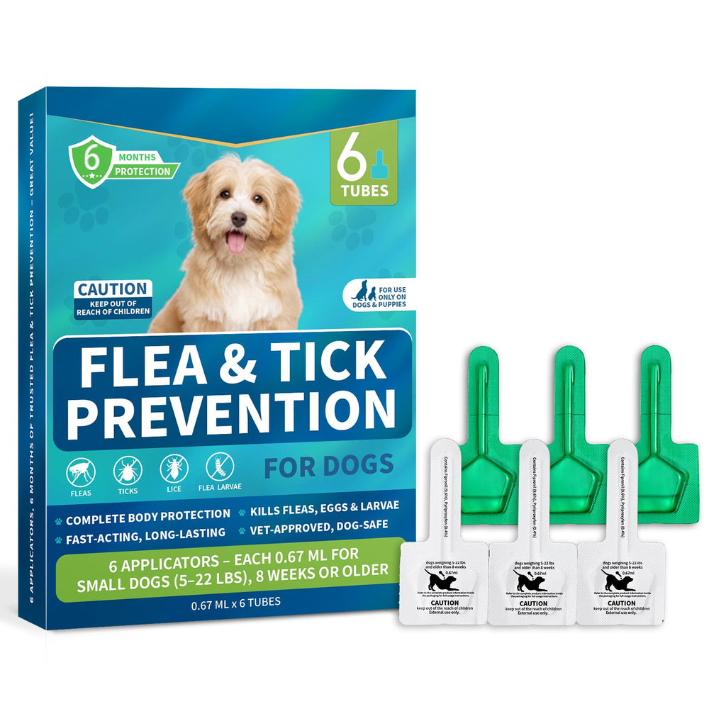 Lerqua: gotas para pulgas y garrapatas en perros pequeños, protección duradera.