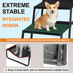 Lesguyor escaleras para perros antideslizantes, base estable para cualquier superficie.
