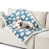 Manta impermeable LE SURE para perros, protege sofá y mantiene limpia la estancia.